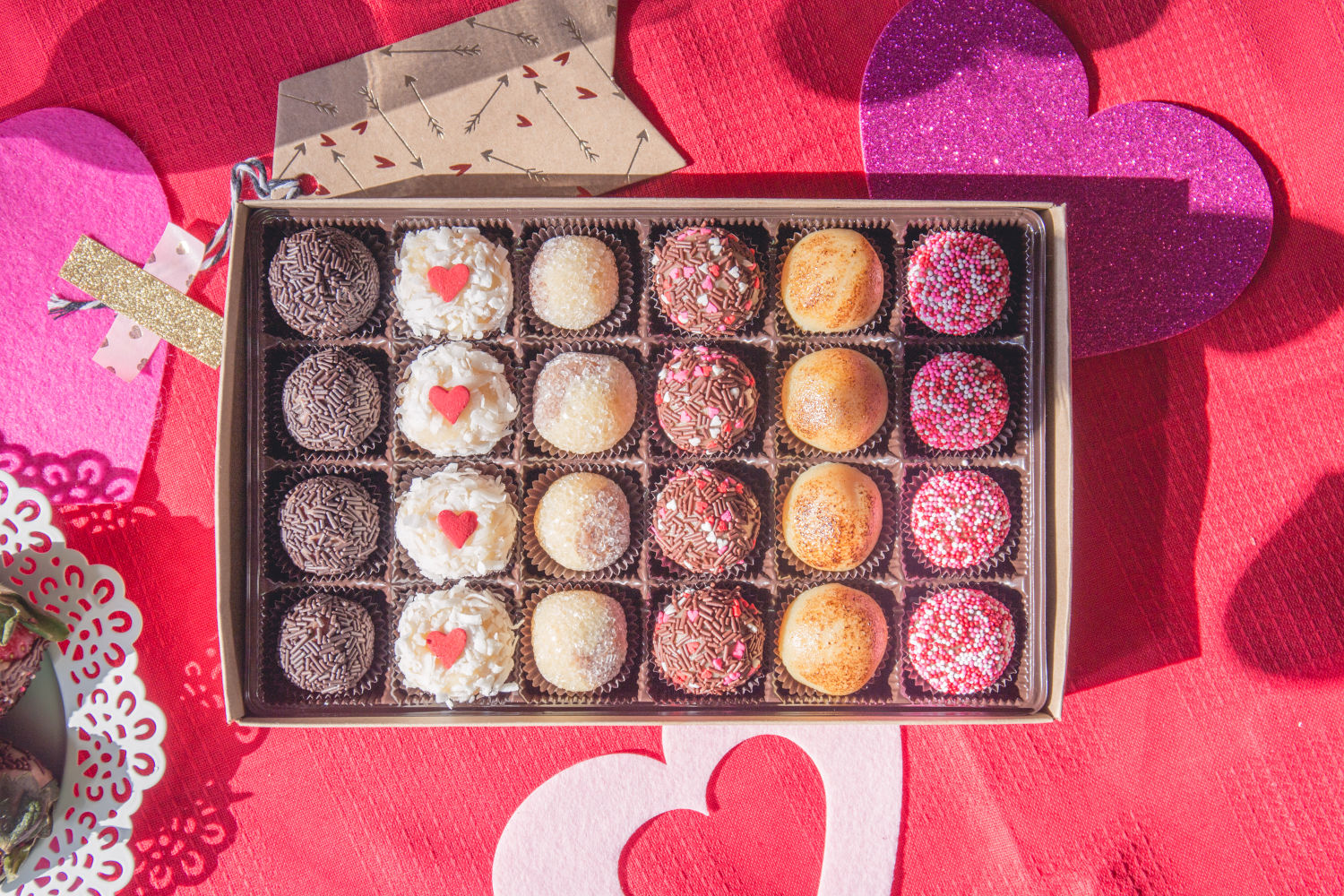 Sweet Kiss Brigadeiro Valentine's Day